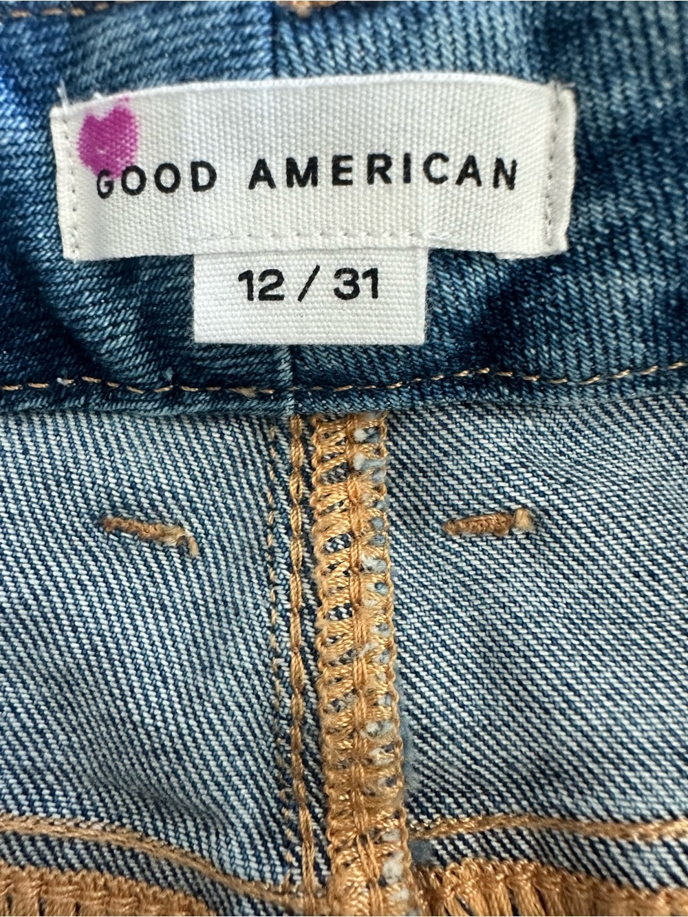 NWT Good American Good Classic Bootcut Jeans in Indigo - Picture 11 of 12